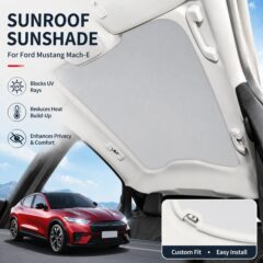 Ford Mustang Mach-E Glass Roof Sunshade — UV & Heat Blocking