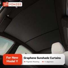 Glass Roof Sunshade — Tesla Model Y Juniper / Model 3 Highland (2024+)