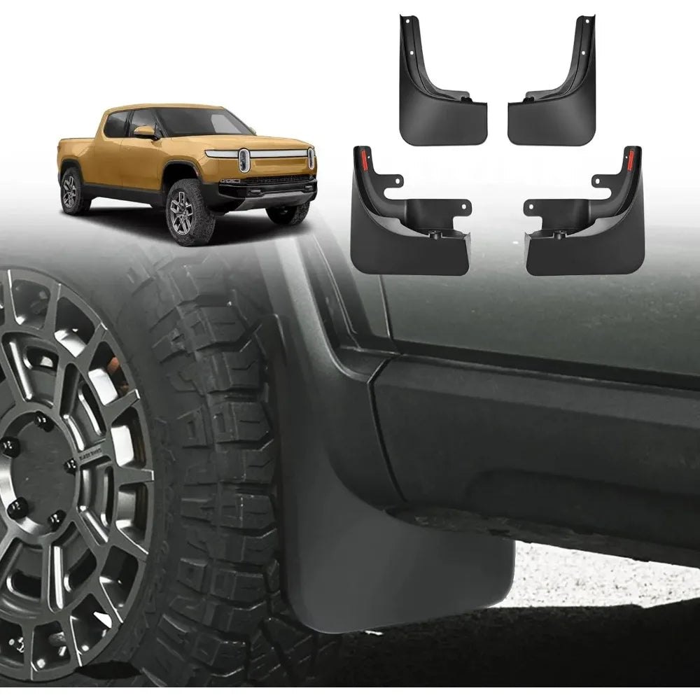 Rivian R1T / R1S No-Drill Mud Flaps (2022–2026)