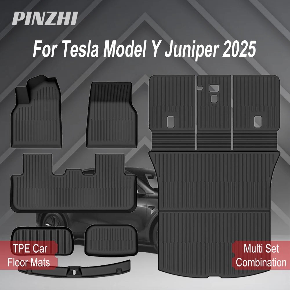 Tesla Model Y Juniper TPE Floor Mats & Cargo Liner (2025+)