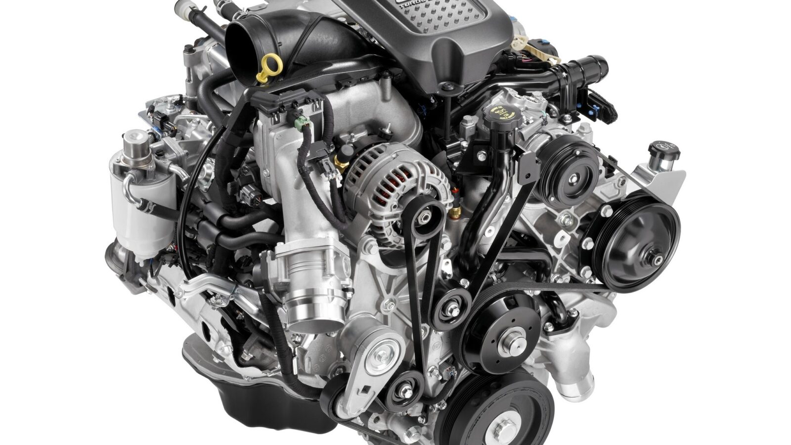 Turbo-diesel V8 truck engine